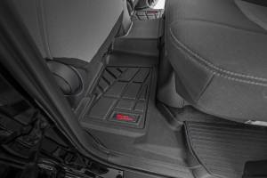 Rough Country - SM71325 | Rough Country Sure Fit Floor Mats For Toyota 4Runner | Front, Second Row & Cargo Area - Image 7