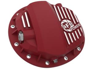 46-71140R | aFe Power Pro Series Rear Differential Cover Red w/ Machined Fins