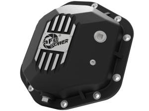46-71110B | aFe Power Pro Series Rear Differential Cover Black w/ Machined Fins