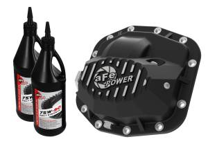 46-71011B | aFe Power Pro Series Front Differential Cover Black w/ Oil