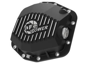 46-71000B | aFe Power Pro Series Rear Differential Cover Black w/ Machined Fins