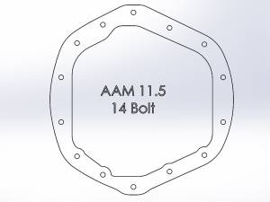 Afe - Advance Flow Engineering - 46-70390 | aFe Power Street Series Rear Differential Cover Raw w/ Machined Fins - Image 6
