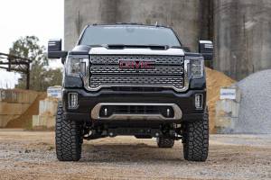 Rough Country - 111150 | Rough Country 7 Inch Lift Kit Chevrolet Silverado / GMC Sierra 2500 HD & 3500 HD 4WD | With Factory Rear Overload Springs, Vertex Reservoir - Image 6