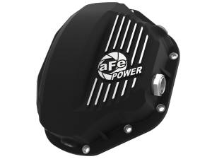 46-70032 | aFe Power Pro Series Rear Differential Cover Black w/ Machined Fins