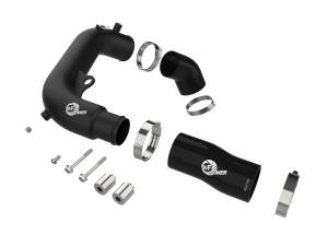 46-20778-B | AFE Power BladeRunner 2-1/2 IN Aluminum Hot Charge Pipe Black (2024-2025 Wrangler JL L4-2.0L t)