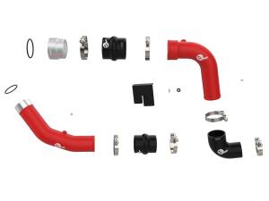 Afe - Advance Flow Engineering - 46-20734-R | AFE Power BladeRunner Aluminum Hot and Cold Charge Pipe Kit Red (2023-2025 F250, F350 Super Duty V8-6.7L td) - Image 2