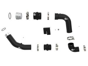 Afe - Advance Flow Engineering - 46-20734-B | AFE Power BladeRunner Aluminum Hot and Cold Charge Pipe Kit Black (2023-2025 F250, F350 Super Duty V8-6.7L td) - Image 2