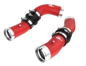 46-20724-R | AFE Power BladeRunner 2-1/2 IN & 3 IN Aluminum Hot and Cold Charge Pipe Kit Red (2024-2025 Tacoma L4-2.4L t)