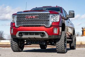 Rough Country - 110850 | Rough Country 5 Inch Lift Kit Chevrolet Silverado / GMC Sierra 2500 HD & 3500 HD 4WD | With Factory Rear Overload Springs, Vertex Reservoir Shocks - Image 7