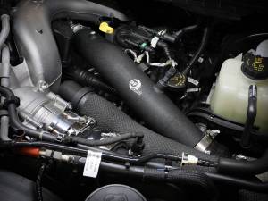 Afe - Advance Flow Engineering - 46-20688-B | AFE Power BladeRunner 3 IN Aluminum Hot Charge Pipe Black (2023-2025 F250, F350 Super Duty V8-6.7L (td) High Output) - Image 6