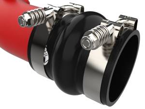 Afe - Advance Flow Engineering - 46-20684-R | AFE Power BladeRunner Aluminum Hot and Cold Charge Pipe Kit Red (2023-2025 F250, F350 Super Duty V8-6.7L (td) High Output) - Image 4