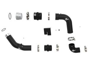 Afe - Advance Flow Engineering - 46-20684-B | AFE Power BladeRunner Aluminum Hot and Cold Charge Pipe Kit Black (2023-2025 F250, F350 Super Duty V8-6.7L (td) High Output) - Image 2