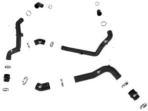 Afe - Advance Flow Engineering - 46-20674-B | AFE Power BladeRunner Aluminum Hot and Cold Charge Pipe Kit Black (2022-2025 Explorer ST V6-3.0L tt) - Image 2