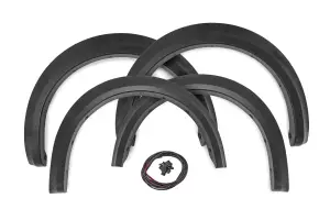 S-F32241-LB | Rough Country Sport Fender Flares For Ford Maverick 2WD/4WD | Alto Blue