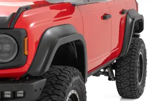 Rough Country - O-F12124-G4 | Rough Country Fender Flares For Ford Bronco 4WD | Azure Grey - Image 3