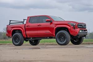 Rough Country - 75500A | Rough Country 3.5 Inch Lift Kit, TRD Offroad For Toyota Tacoma 4WD | Strut Spacers With Shock Relocation Brackets - Image 8