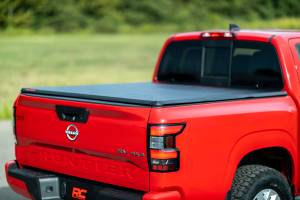 Rough Country - 41805522A | Rough Country Soft Tri-Fold Bed Cover For Nissan Frontier 2WD/4WD | 5' Bed - Image 10