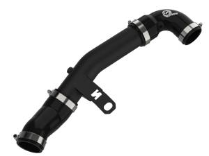 46-20646-B | AFE Power BladeRunner 2-1/2 IN Aluminum Lower Hot Charge Pipe Black (2019-2022 Veloster N t)