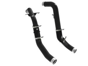 46-20594-B | AFE Power BladeRunner Aluminum Hot and Cold Charge Pipe Kit Black (2020-2023 Ram 1500 V6-3.0L td)