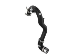 46-20578-B | AFE Power BladeRunner 2-1/2 IN to 2-3/4 IN Aluminum Hot Charge Pipe Black (2021-2025 Bronco L4-2.3L t)