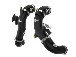 46-20568-B | AFE Power BladeRunner 2.5 IN Aluminum Hot Charge Pipe Black (2022-2025 Tundra V6-3.4L tt)