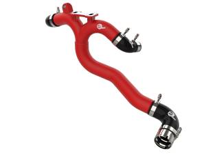 46-20508-R | AFE Power BladeRunner 2-1/2 IN to 2-3/4 IN Aluminum Hot Charge Pipe Red (2018-2023 Stinger V6-33L tt)