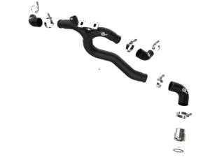 Afe - Advance Flow Engineering - 46-20508-B | AFE Power BladeRunner 2-1/2 IN to 2-3/4 IN Aluminum Hot Charge Pipe Black (2018-2023 Stinger V6-3.3L tt) - Image 2