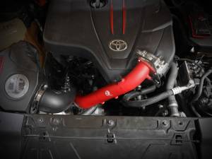 Afe - Advance Flow Engineering - 46-20488-R | AFE Power BladeRunner 2-3/4 IN Aluminum Hot Charge Pipe Red (2021-2024 GR Supra L4-20L t) - Image 6