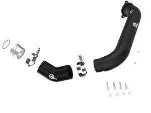 Afe - Advance Flow Engineering - 46-20488-B | AFE Power BladeRunner 2-3/4 IN Aluminum Hot Charge Pipe Black (2021-2024 GR Supra L4-2.0L t) - Image 2