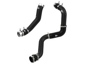 Afe - Advance Flow Engineering - 46-20444-B | AFE Power BladeRunner Aluminum Hot and Cold Charge Pipe Kit Black (2020-2023 Silverado, Sierra 2500 HD, 3500 HD V8-6.6L (td) L5P) - Image 1