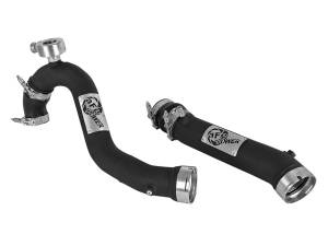 46-20384-B | AFE Power BladeRunner 3 IN Aluminum Hot and Cold Charge Pipe Kit Black (2019-2023 Ranger L4-2.3L t)