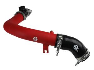 Afe - Advance Flow Engineering - 46-20378-R | AFE Power BladeRunner 2-1/2 IN Aluminum Hot Charge Pipe Red (2015-2021 WRX H4-2.0L t) - Image 1