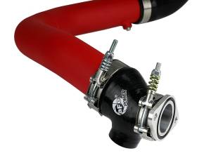 Afe - Advance Flow Engineering - 46-20378-R | AFE Power BladeRunner 2-1/2 IN Aluminum Hot Charge Pipe Red (2015-2021 WRX H4-2.0L t) - Image 4