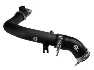 Afe - Advance Flow Engineering - 46-20378-B | AFE Power BladeRunner 2-1/2 IN Aluminum Hot Charge Pipe Black (2015-2021 WRX H4-2.0L t) - Image 1