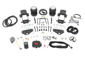 10038AWC | Rough Country Air Spring Kit For Ford F-250 / F-350 Super Duty 4WD | With Onboard Air Compressor & Wireless Remote