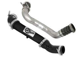 Afe - Advance Flow Engineering - 46-20284-B | AFE Power BladeRunner 3 IN Aluminum Hot and Cold Charge Pipe Kit Black (2016-2019 Titan XD V8-5.0L td) - Image 2
