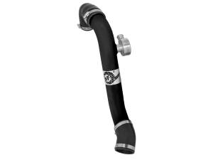 46-20258-B | AFE Power BladeRunner 2-1/2 IN Aluminum Hot Charge Pipe Black (2015-2023 Mustang L4-2.3L t)