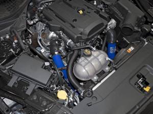 Afe - Advance Flow Engineering - 46-20254-L | AFE Power BladeRunner Aluminum Hot and Cold Charge Pipe Kit Blue (2015-2023 Mustang L4-2.3L t) - Image 4