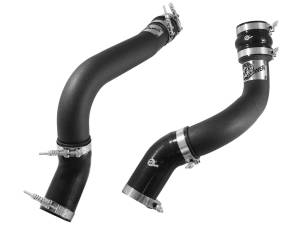 46-20134-B | AFE Power BladeRunner 3 IN Aluminum Hot and Cold Charge Pipe Kit Black (2013-2018 Ram 2500, 3500 L6-6.7L td)