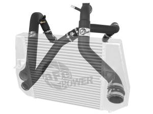 46-20124-B | AFE Power BladeRunner 3 IN Aluminum Hot and Cold Charge Pipe Kit Black (2011-2014 F150 V6-3.5L tt)