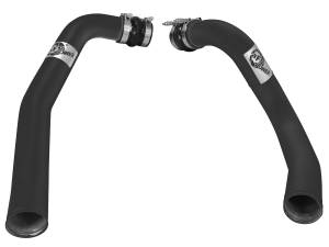 46-20094-B | AFE Power BladeRunner 3 IN Aluminum Hot and Cold Charge Pipe Kit Black (1999-2003 F250, F350 Suepr Duty V8-7.3L td)