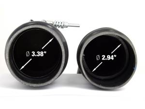 Afe - Advance Flow Engineering - 46-20089 | AFE Power BladeRunner 3-1/2 IN Aluminum Cold Charge Pipe Black (2010-2012 Ram 2500, 3500 L6-6.7L td) - Image 3