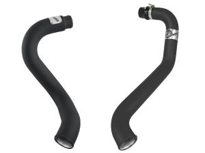 Afe - Advance Flow Engineering - 46-20045 | AFE Power BladeRunner 3 IN Aluminum Hot and Cold Charge Pipe Kit Black (2002-2004 Silverado, Sierra 250 HD, 3500 HD V8-6.6L td) - Image 2