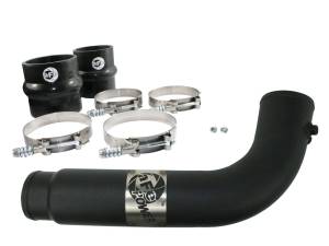 46-20039 | AFE Power BladeRunner 3-1/2 IN Aluminum Cold Charge Pipe Black (2007-2009 Ram 2500, 3500 L6-6.7L td)