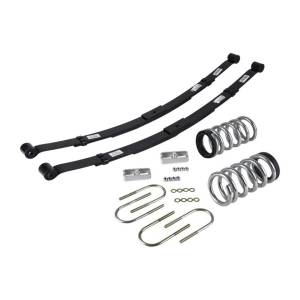 569 | Belltech 2 or 3 Inch Front / 4 Inch Rear Lowering Kit without Shocks (1998-2003 Blazer/Jimmy 2WD | 6 Cyl)