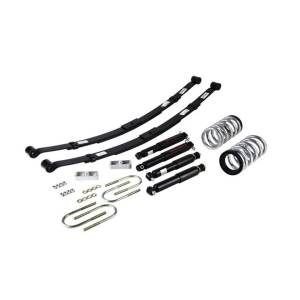 569ND | Belltech 2 or 3 Inch Front / 4 Inch Rear Lowering Kit with Nitro Drop Shocks (1998-2003 Blazer/Jimmy 2WD | 6 Cyl)