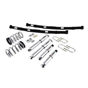 569SP | Belltech 2 or 3 Inch Front / 4 Inch Rear Lowering Kit with Street Performance Shocks (1998-2003 Blazer/Jimmy 2WD | 6 Cyl)