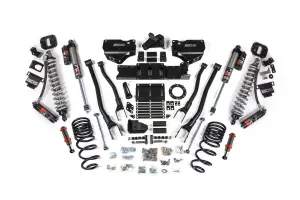 BDS1674PESB | BDS Suspension 4 Inch Lift Kit With 4 Link For Dodge Ram 2500 4WD | Diesel, Fox 2.5 Coil-Over Conversion Performance Elite, Front Fox 2.0 Hydro Bump Stop