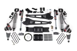 BDS1684PES | BDS Suspension 6 Inch Lift Kit With Radius Arm For Ram 3500 4WD | Diesel, Fox 2.5 Coil-Over Performance Elite, Rear Lift 5 Inch Block Kit Without Overload, Front Rubber Bump Stop, 8 Bolt Indexing Ring