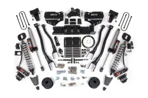 BDS1692PES | BDS Suspension 6 Inch Lift Kit With 4 Link For Ram 3500 4WD | Diesel, Fox 2.5 Coil-Over Conversion Performance Elite, Rear Lift 5 Inch Block Kit Without Overload, Front Rubber Bump Stop, 8 Bolt Indexing Ring